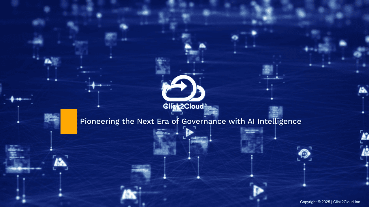 Click2Cloud: Pioneering the Next Era of Governance with AI Intelligence-Click2Cloud